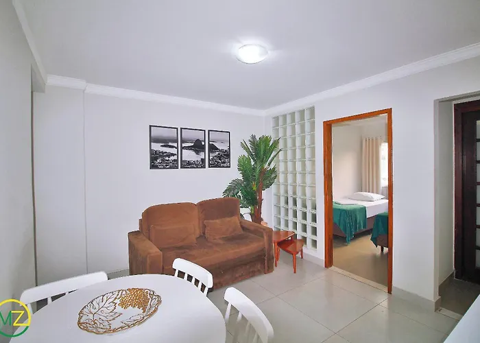 Apartamento confortável e econômico de 3 quartos para 8 pessoas em Copa